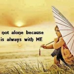 I am not alone images quotes free
