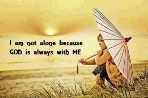 I am not alone images quotes free