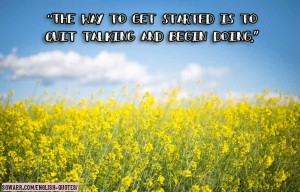 Quotes about start working 