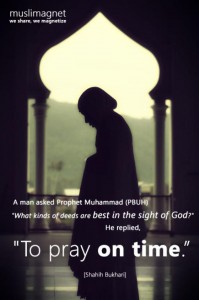 Praying on time