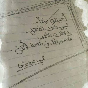 مقتبس لدرويش عن العشق