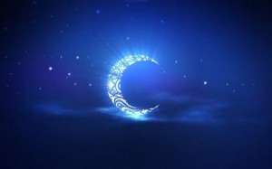 صور تصاميم هلال شهر رمضان